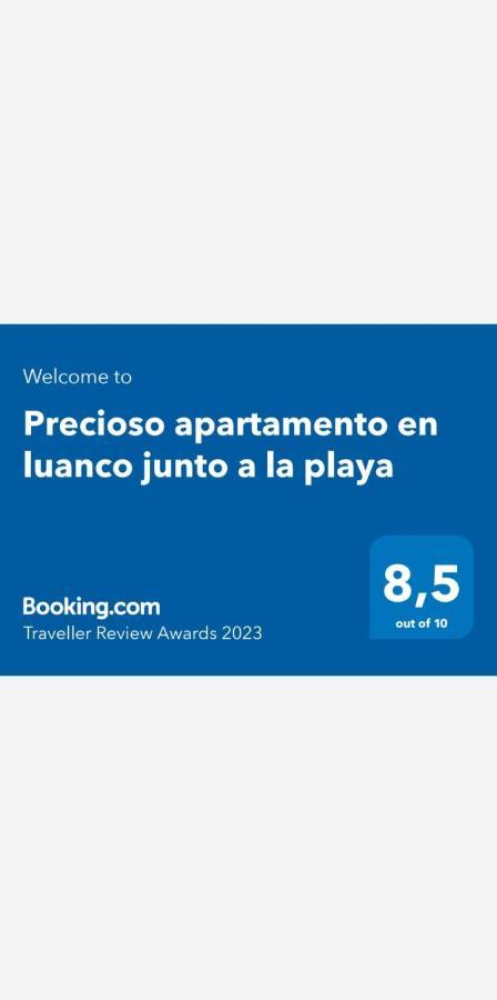 شقة Precioso Apartamento En Luanco Junto A La Playa المظهر الخارجي الصورة